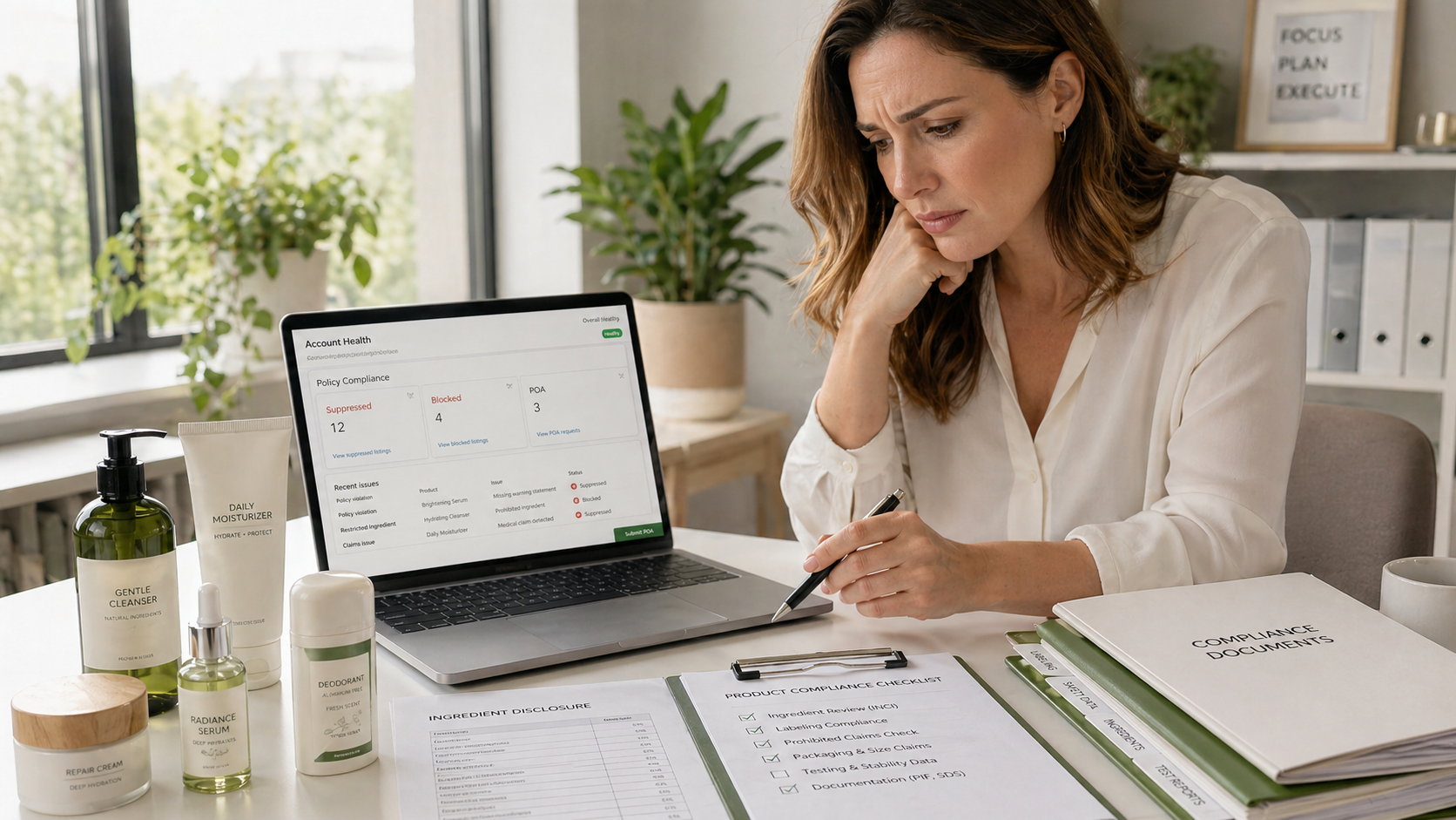 Amazon FBA cosmetics compliance